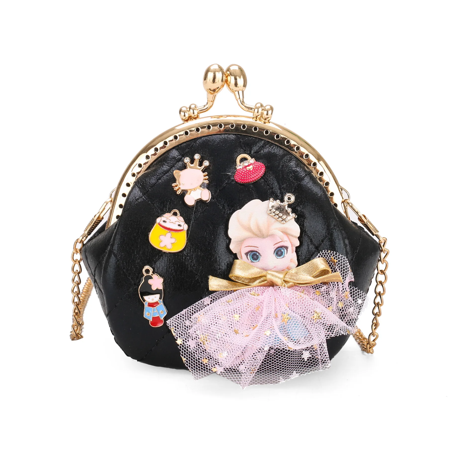 Disney 2021 new girls kindergarten baby messenger bag fashion chain PU children's bag fashion Princess Fan shoulder bag
Disney 2021 new girls kindergarten baby messenger bag fashion chain PU children's bag fashion Princess Fan shoulder bag