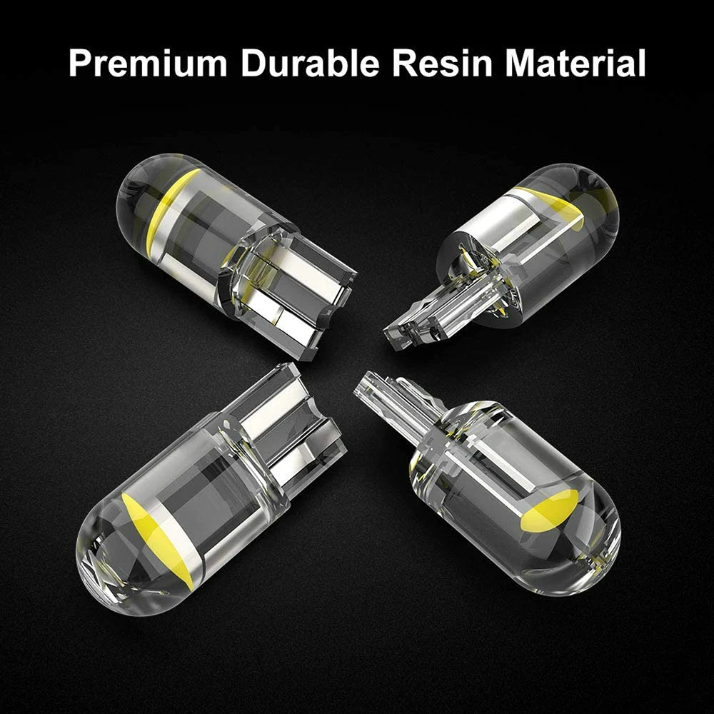 4 Pcs T10 W5W WY5W COB LED Wedge Car Rgb Super Bright Led Width Indicator Light High Temperature Plate Reading Dome Parking Lamp
4 Pcs T10 W5W WY5W COB LED Wedge Car Rgb Super Bright Led Width Indicator Light High Temperature Plate Reading Dome Parking Lamp