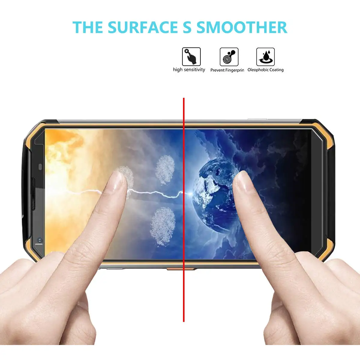 Закаленное стекло с защитой от царапин для Blackview S8 BV6100 A60 A7 P10000 Pro Защитная пленка