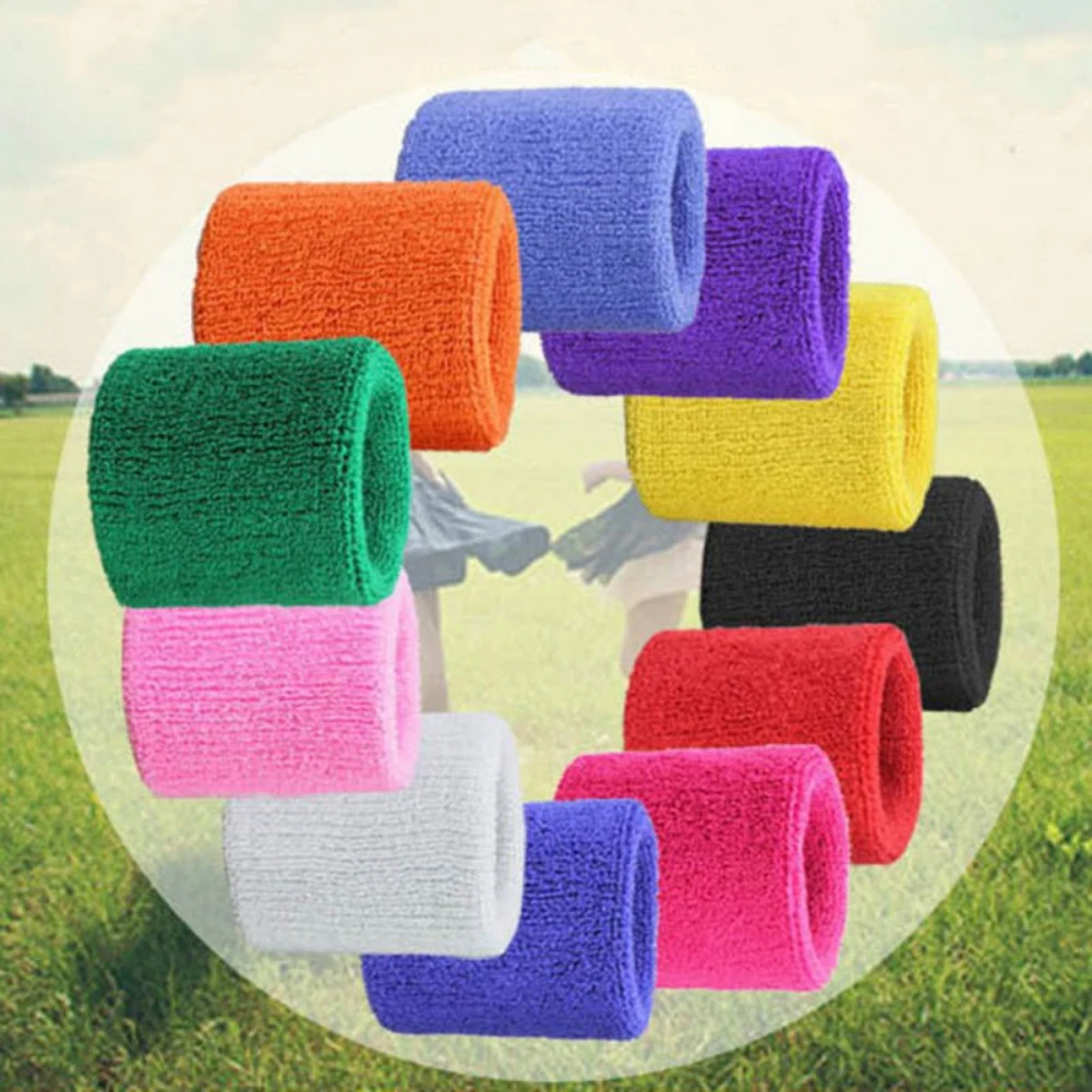 Cotton Wristband Men Women Wrist Support Brace Fitness Running Badminton Baseball Tennis Sports Sweatband Solid
Cotton Wristband Men Women Wrist Support Brace Fitness Running Badminton Baseball Tennis Sports Sweatband Solid