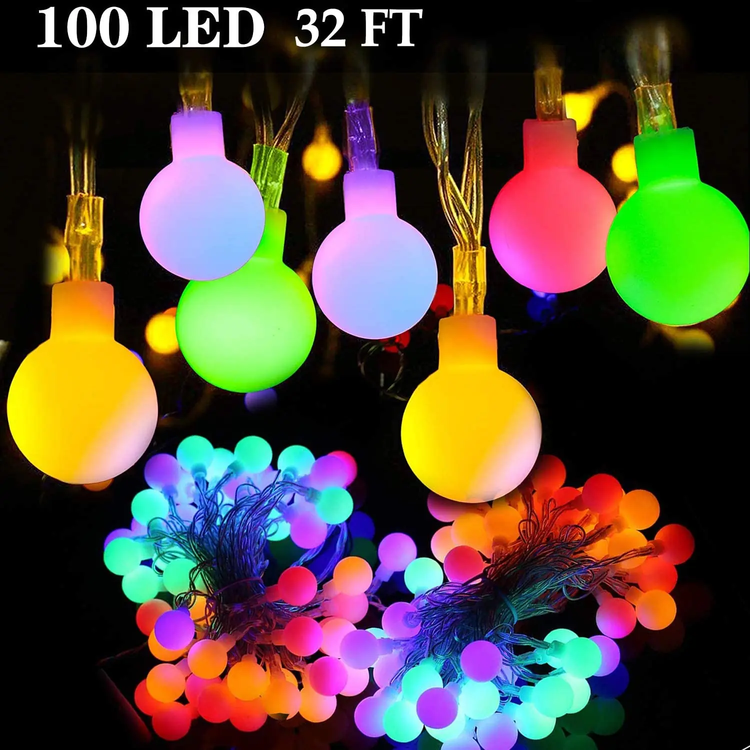 50/100pcs Fairy LED String Light Outdoor Waterproof Globe Bulb Ball Fairy For Garden Outdoor Party Decoration
50/100pcs Fairy LED String Light Outdoor Waterproof Globe Bulb Ball Fairy For Garden Outdoor Party Decoration