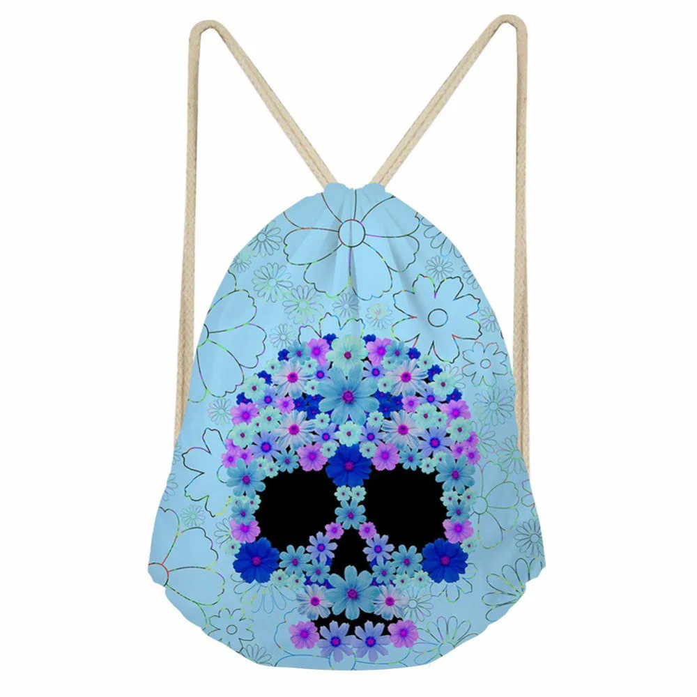 Cool Skull Printed Small Drawstring Bag for Children Softback Casual Student School Backpack Mochila Student Bookbag
Cool Skull Printed Small Drawstring Bag for Children Softback Casual Student School Backpack Mochila Student Bookbag