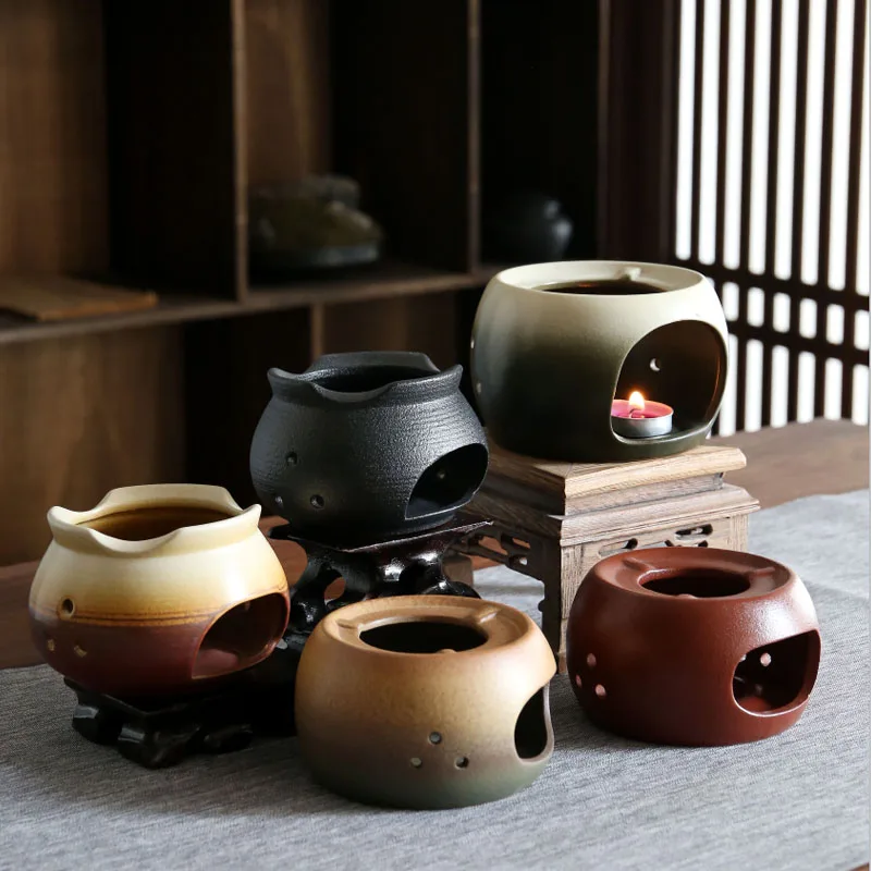 Japanese Style Vintage Ceramic Teapot Base Set Candle Warmer Black Teapot Trivets Home Chauffe Plat Bougie Heating Base JD50DZ
Japanese Style Vintage Ceramic Teapot Base Set Candle Warmer Black Teapot Trivets Home Chauffe Plat Bougie Heating Base JD50DZ