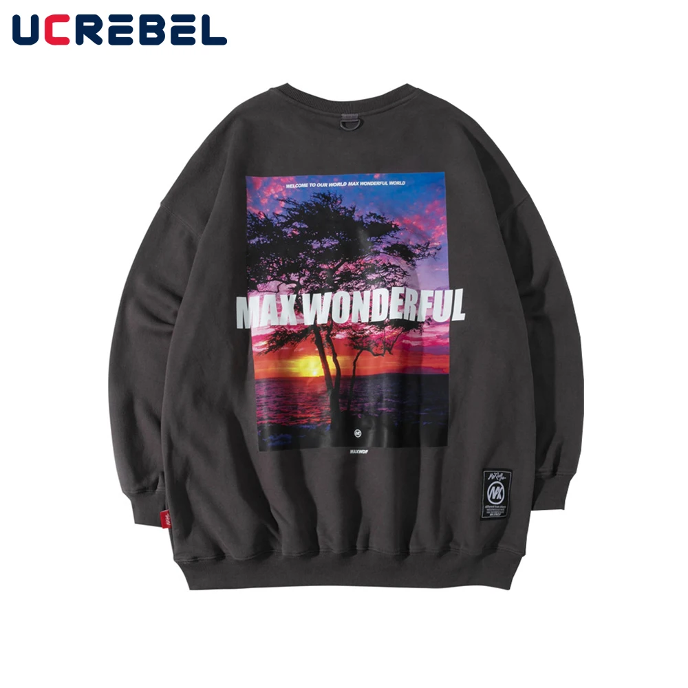 Landscape Print Sweatshirts Mens Amekaji AutumnStreetwear Casual Loose Crew Neck Long Sleeve Pullover Men
Landscape Print Sweatshirts Mens Amekaji AutumnStreetwear Casual Loose Crew Neck Long Sleeve Pullover Men