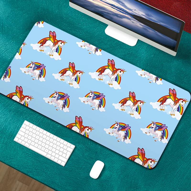 Rainbow unicorn Mouse Pad Large Gaming Computers Gamer Large Mouse Mat Accessories Mousepad XXL Mause Pad Keyboard Desk mats
Rainbow unicorn Mouse Pad Large Gaming Computers Gamer Large Mouse Mat Accessories Mousepad XXL Mause Pad Keyboard Desk mats