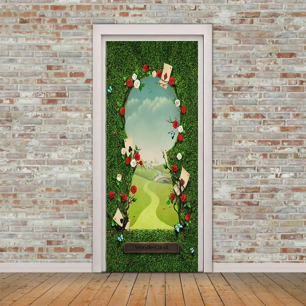 Waterproof 3D Green Swing Creative Door Sticker Self-adhesive Paper Decoration Bedroom Living Room Wall Sticker Door Sticker
Waterproof 3D Green Swing Creative Door Sticker Self-adhesive Paper Decoration Bedroom Living Room Wall Sticker Door Sticker