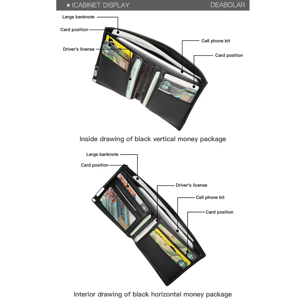 Fashion Men Wallets Luxury Short Wallet Men's Multi-card Ultra-thin Wallet Trend No Zipper Coin Purse Valentine's Day Gift
Fashion Men Wallets Luxury Short Wallet Men's Multi-card Ultra-thin Wallet Trend No Zipper Coin Purse Valentine's Day Gift
