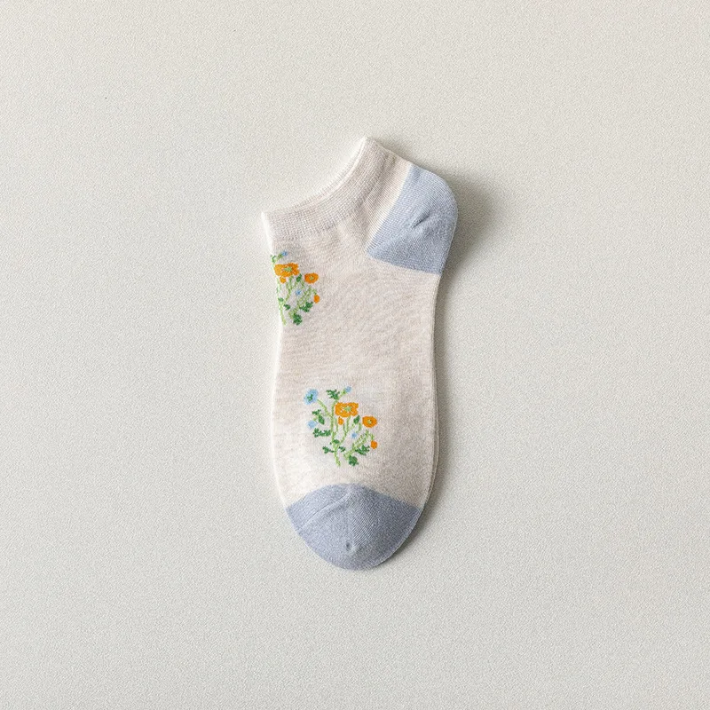 Invisible Boat Socks Women's Cotton Shallow Spring and Summer All-match New Short Tube Breathable Tide 
Invisible Boat Socks Women's Cotton Shallow Spring and Summer All-match New Short Tube Breathable Tide