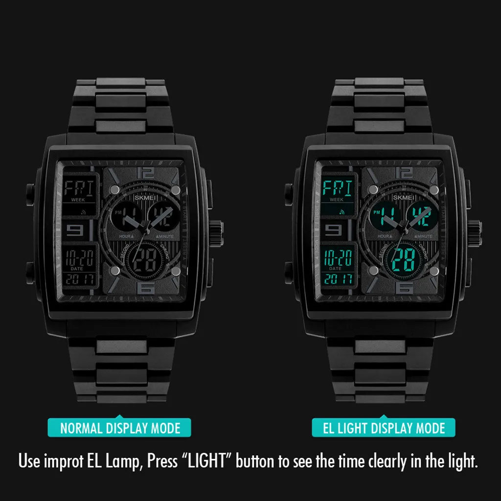 2021 Watch Men's Military Rubber Tactical Led Digital Watch Sports Waterproof Analog Quartz Watch Men's Wrist Luminous Watch
2021 Watch Men's Military Rubber Tactical Led Digital Watch Sports Waterproof Analog Quartz Watch Men's Wrist Luminous Watch