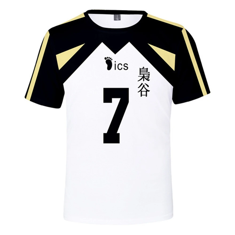 2021 Costume Haikyuu!! Bokuto Koutarou Cosplay T-shirt Fukurodani Volleyball Club Tops Akaashi Keiji Sportswear Adult
2021 Costume Haikyuu!! Bokuto Koutarou Cosplay T-shirt Fukurodani Volleyball Club Tops Akaashi Keiji Sportswear Adult