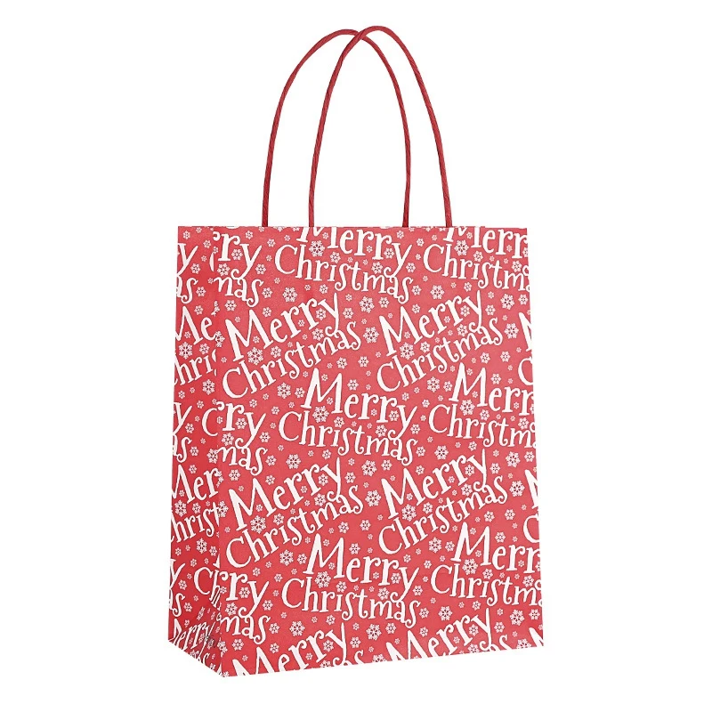 4PC Christmas Gift Bag Snowflakes Santa Kraft Paper Bag Children Party Gift Box Christmas Decoration New Year
4PC Christmas Gift Bag Snowflakes Santa Kraft Paper Bag Children Party Gift Box Christmas Decoration New Year