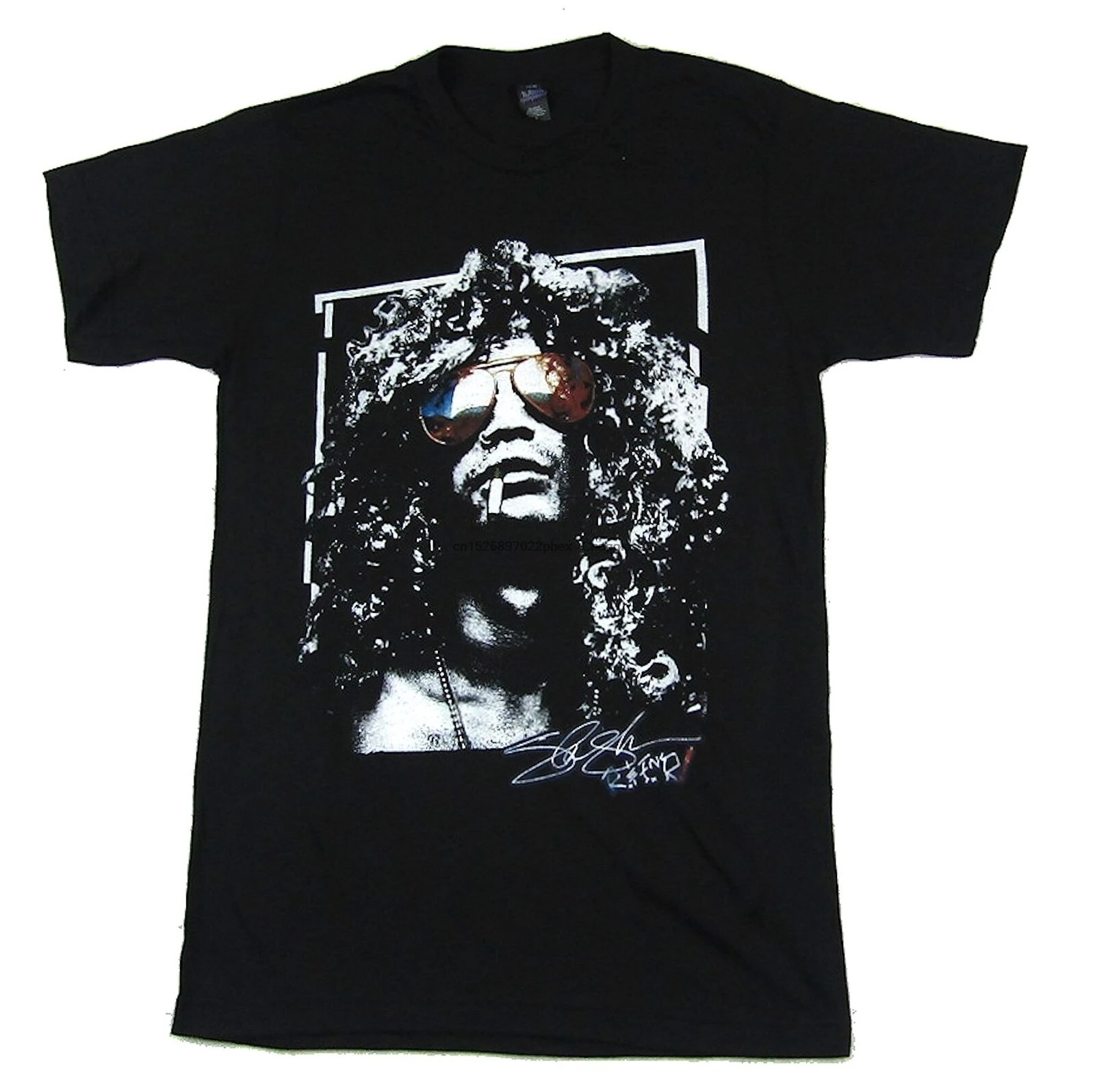 Черная футболка с надписью Slash bather новая официальная Merch Guns N Roses | Мужская одежда