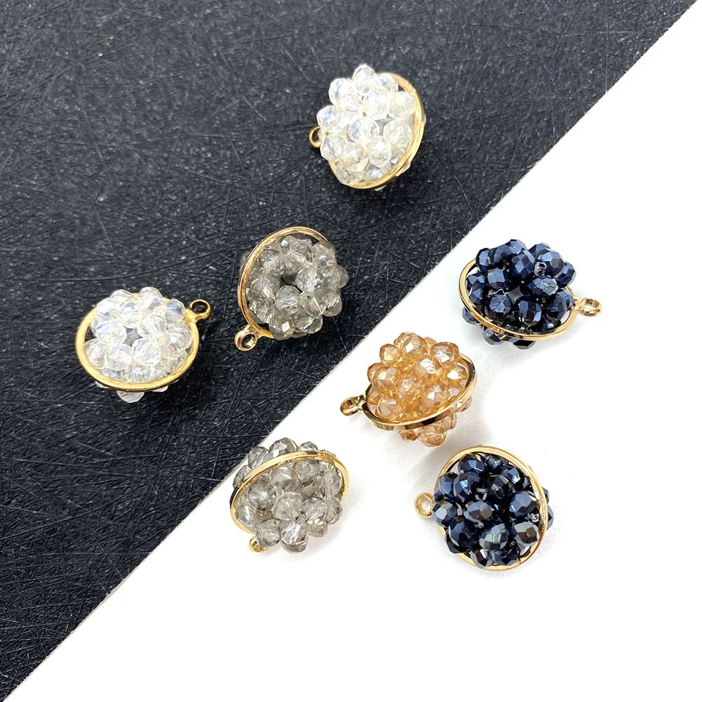 5pcs/bag Natural Crystal Beads Unique White Gold Beads Elegant Fashion Jewelry Female Pendant DIY Jewelry
5pcs/bag Natural Crystal Beads Unique White Gold Beads Elegant Fashion Jewelry Female Pendant DIY Jewelry