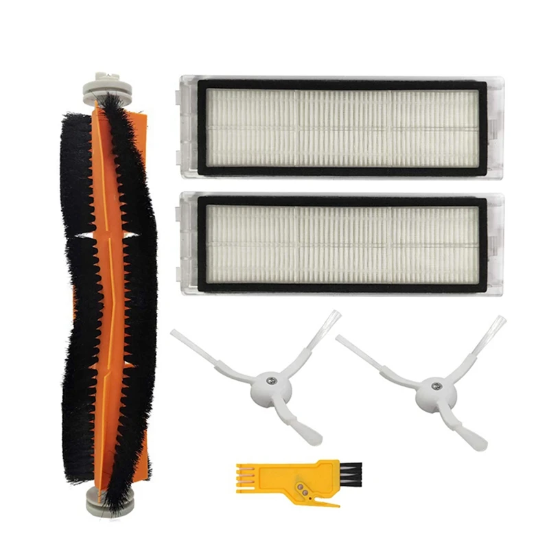 Robotic Vacuum Replacement Spare Parts with 8Pcs Mop Cloths Wet Mopping Filter Side Brush Roll
Robotic Vacuum Replacement Spare Parts with 8Pcs Mop Cloths Wet Mopping Filter Side Brush Roll