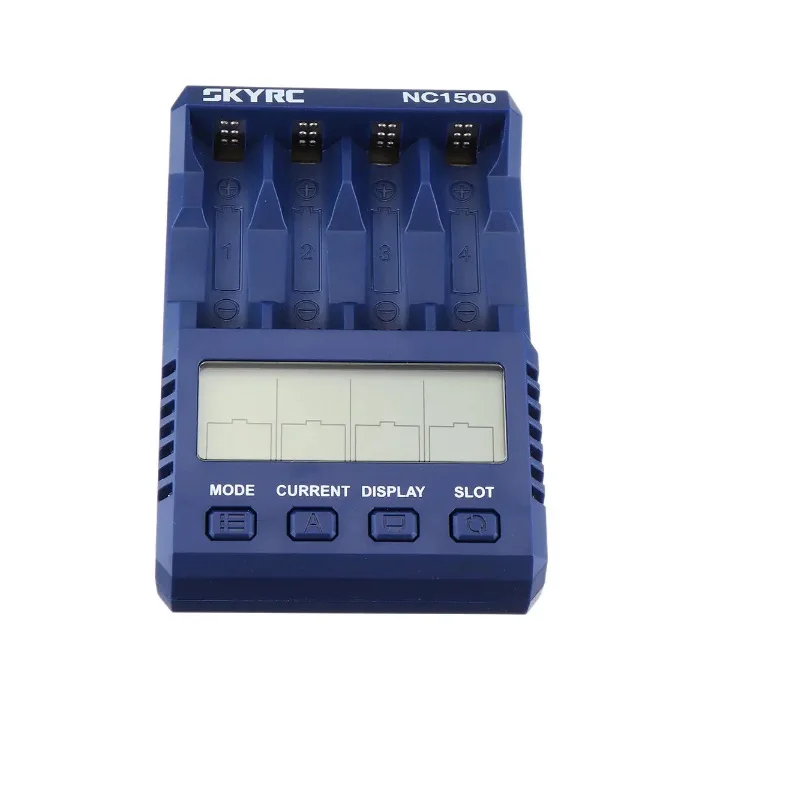 SKYRC NC1500 5V 2.1A 4 Slots LCD AA/AAA NiMH Battery Charger Discharger & Analyzer
SKYRC NC1500 5V 2.1A 4 Slots LCD AA/AAA NiMH Battery Charger Discharger & Analyzer