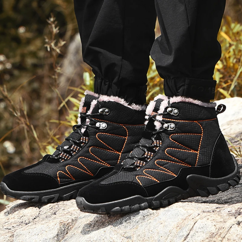 Couple Winter Hiking Shoes Waterproof Trekking Shoes Men Women Outdoor Climbing Hunting Boots Anti-skid Wearable Tactical Boots
Couple Winter Hiking Shoes Waterproof Trekking Shoes Men Women Outdoor Climbing Hunting Boots Anti-skid Wearable Tactical Boots