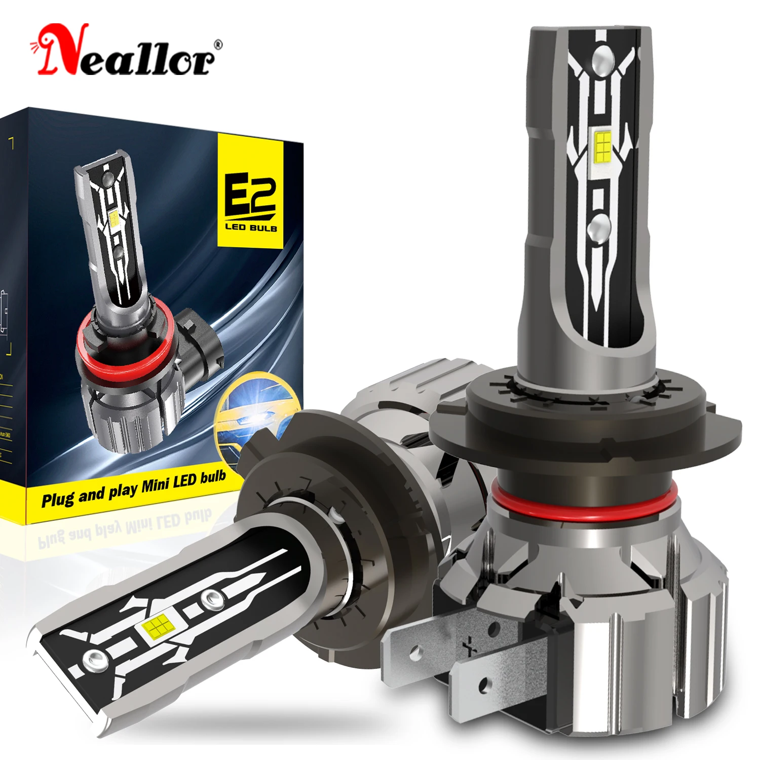 2x Pairs New H4 LED H7 H11 H8 9005 HB3 Auto Car Headlight Bulbs 60W 8000LM Car Accessories 6500K led fog light HIR2 9012 9003 H9
2x Pairs New H4 LED H7 H11 H8 9005 HB3 Auto Car Headlight Bulbs 60W 8000LM Car Accessories 6500K led fog light HIR2 9012 9003 H9