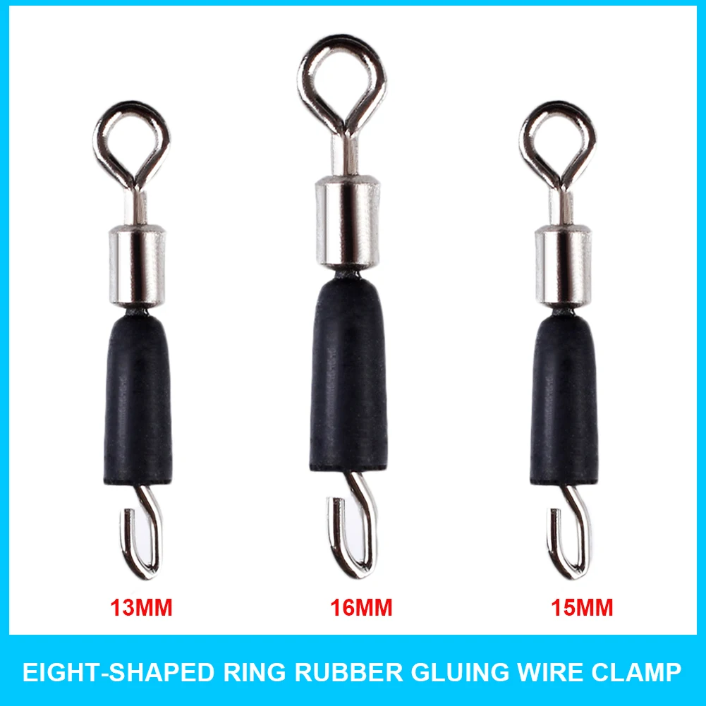 100 Pcs Ball Bearing Swivel Solid Rings Fishing Connector Ocean Boat Fishing Hooks Quick Fast Link Connector for Fishing Hooks
100 Pcs Ball Bearing Swivel Solid Rings Fishing Connector Ocean Boat Fishing Hooks Quick Fast Link Connector for Fishing Hooks
