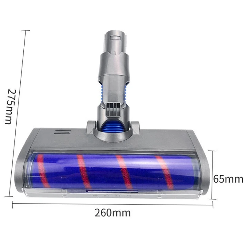 Vacuum Cleaner Accessories for Dyson V6/Dc6 Electric Soft Velvet Brush Head with Led Lamp
Vacuum Cleaner Accessories for Dyson V6/Dc6 Electric Soft Velvet Brush Head with Led Lamp