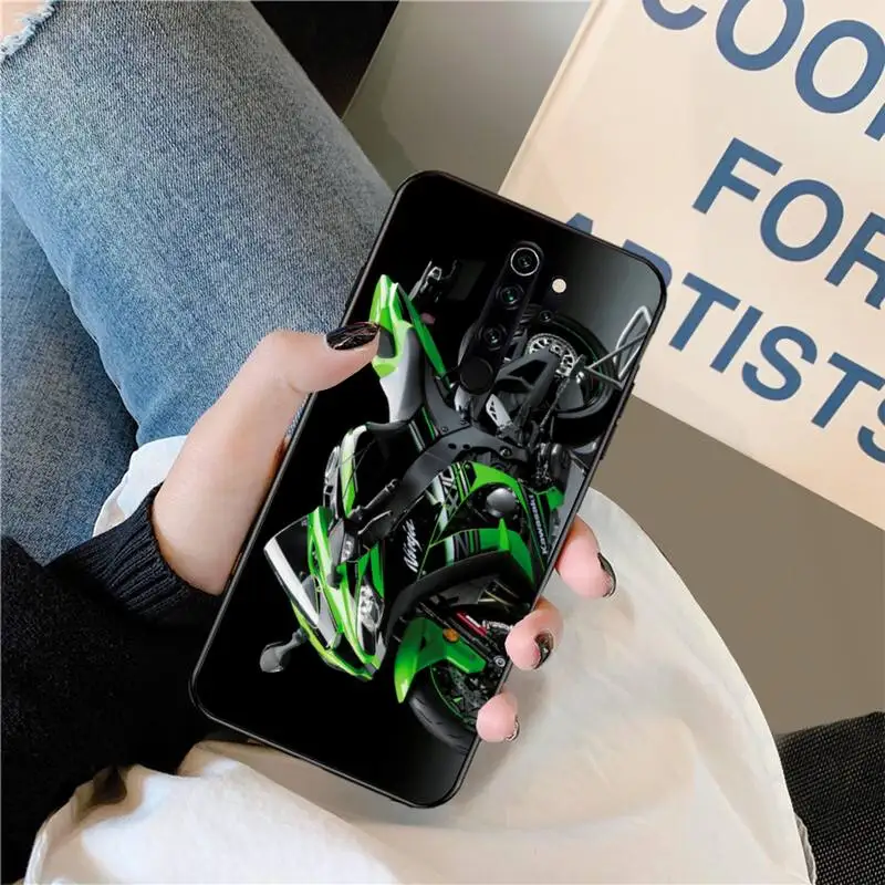 HPCHCJHM Kawasaki Ninja Zx R Sport Motorcycle Phone Cover for Redmi Note 8 8A 7 6 6A 5 5A 4 4X 4A Go Pro Plus Prime 
HPCHCJHM Kawasaki Ninja Zx R Sport Motorcycle Phone Cover for Redmi Note 8 8A 7 6 6A 5 5A 4 4X 4A Go Pro Plus Prime