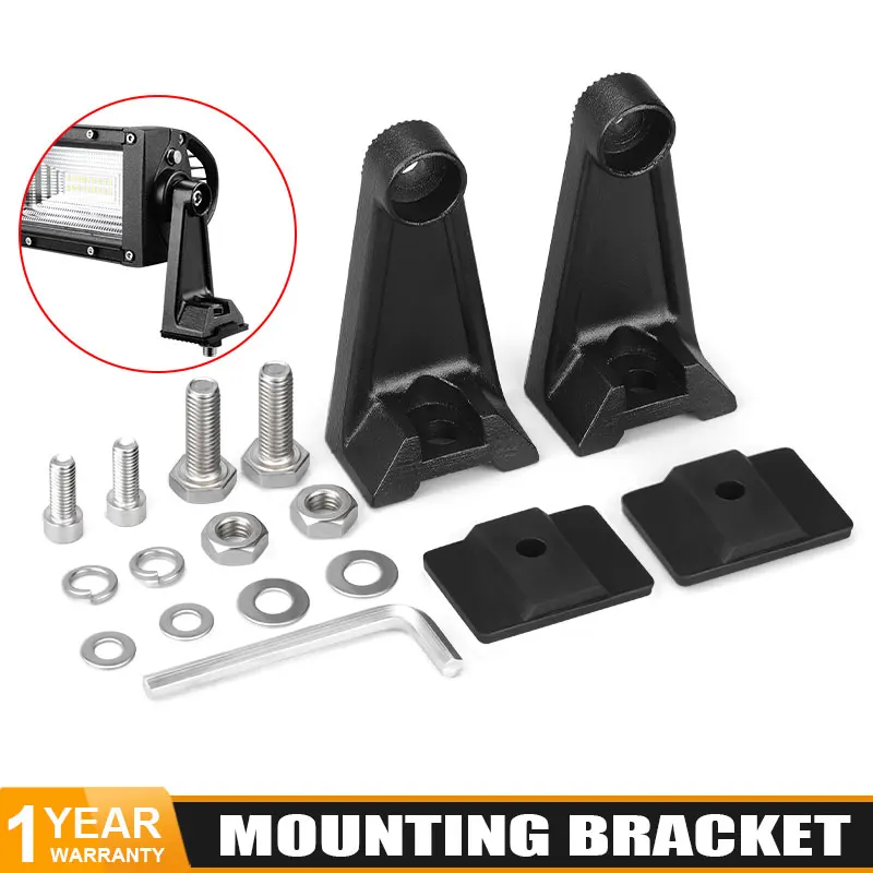 Universal Side Mounting Bracket LED Light Bar Mount Bracket Holder Brackets for 4x4 4WD Truck Offroad Cars ATV UTV Tractor
Universal Side Mounting Bracket LED Light Bar Mount Bracket Holder Brackets for 4x4 4WD Truck Offroad Cars ATV UTV Tractor