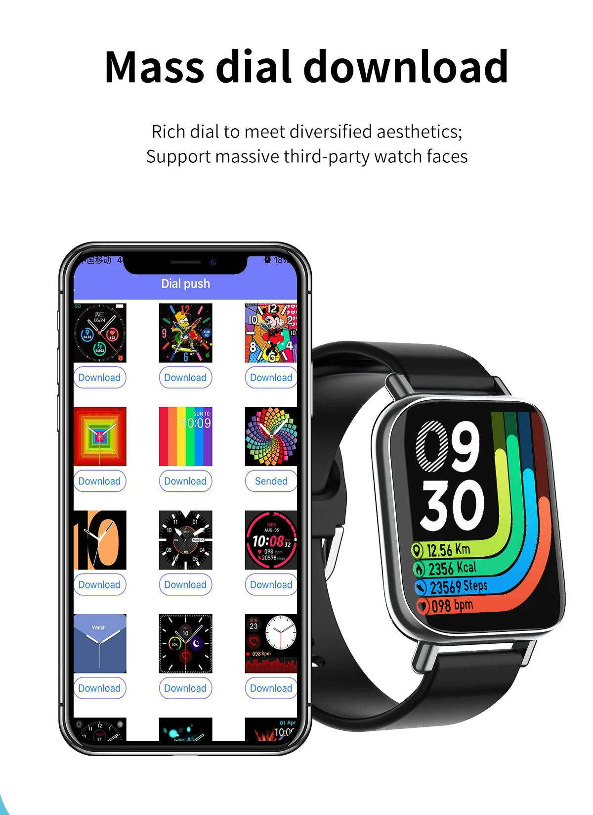2021 Bluetooth Smart Watch Men's Smartwatch Women's M96 ECG Heart Rate Health Tracker Exercise for Xiaomi OPPO Android Apple
2021 Bluetooth Smart Watch Men's Smartwatch Women's M96 ECG Heart Rate Health Tracker Exercise for Xiaomi OPPO Android Apple