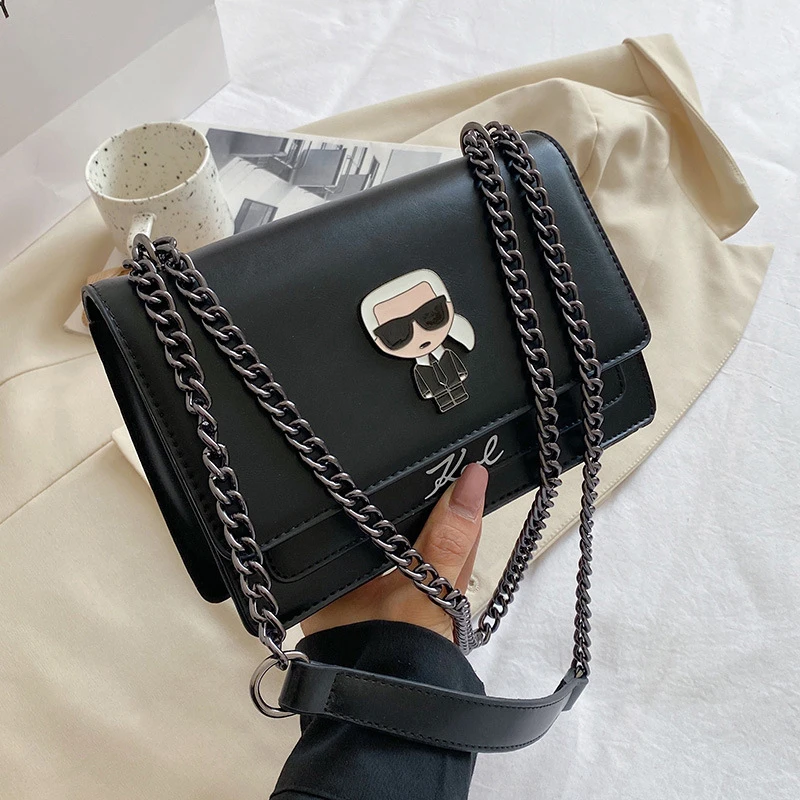 2021 New Fashion Girls Cartoon Shoulder Bags Large Capacity Women's Pouch PU Leather Safe Hasp Pocket Female Clutch Chain Bag
2021 New Fashion Girls Cartoon Shoulder Bags Large Capacity Women's Pouch PU Leather Safe Hasp Pocket Female Clutch Chain Bag