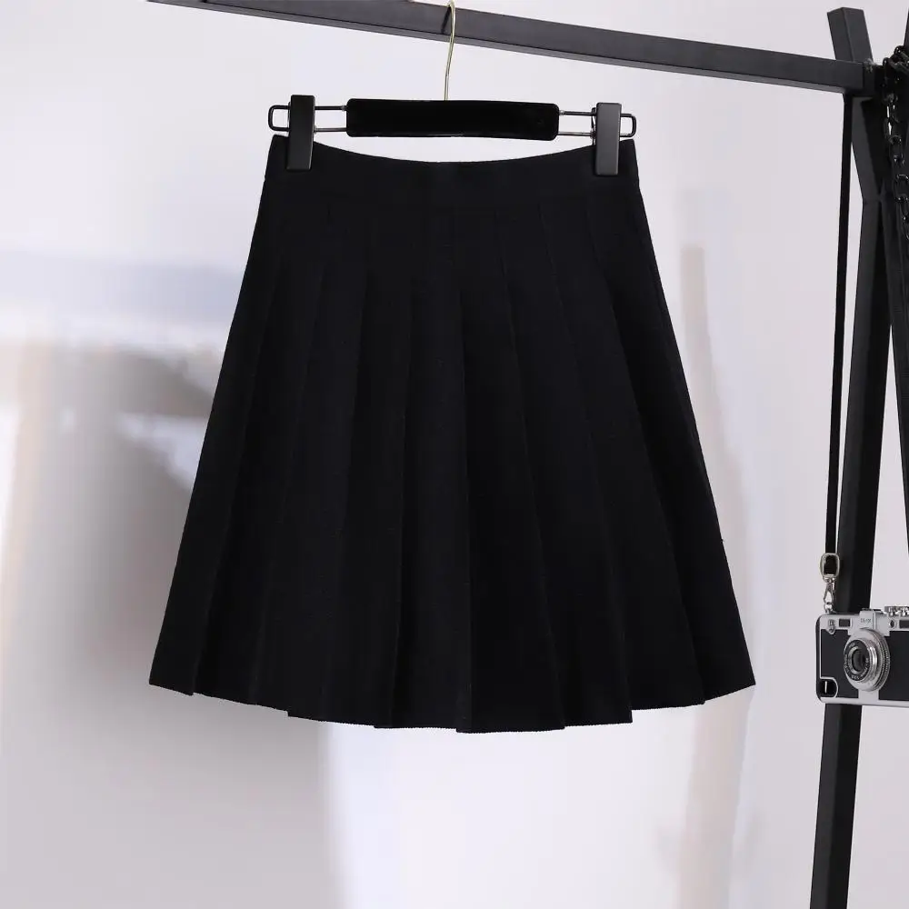 Autumn Women New Sweater Knitted Top Black Pleated Skirt Winter Two-Piece Outfit Set Clothing Leisure Ruffle Suit Lady Casual
Autumn Women New Sweater Knitted Top Black Pleated Skirt Winter Two-Piece Outfit Set Clothing Leisure Ruffle Suit Lady Casual