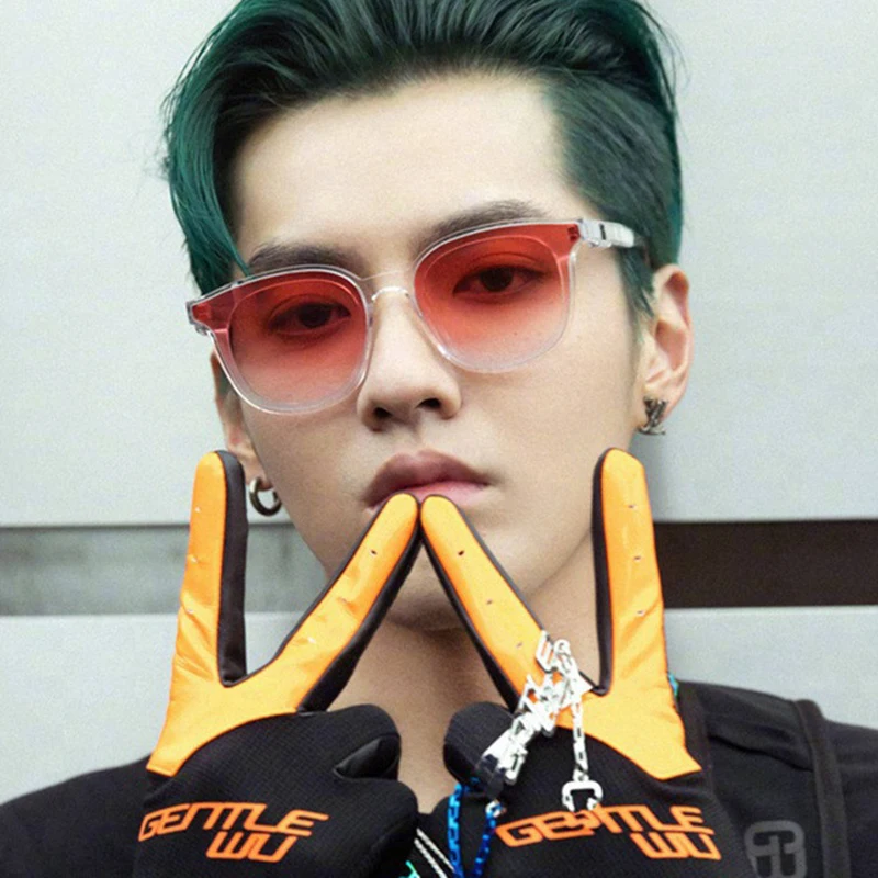 Vintage Gradient Square Kris Wu Sunglasses Luxury Brand Colorful Sun Glasses Women/Men Personality Hip-Hop Fluorescent Green
Vintage Gradient Square Kris Wu Sunglasses Luxury Brand Colorful Sun Glasses Women/Men Personality Hip-Hop Fluorescent Green