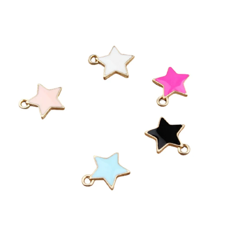 10pcs/bag 16mm Sweety Cute Tiny Colorful Star Charm Pendants diy Necklace Bracelet Jewelry Making Findings
10pcs/bag 16mm Sweety Cute Tiny Colorful Star Charm Pendants diy Necklace Bracelet Jewelry Making Findings