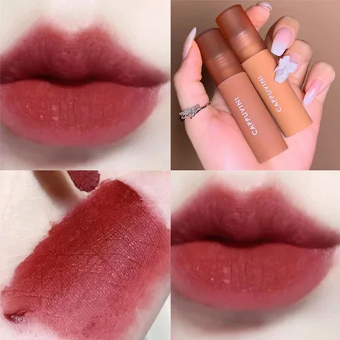 Smooth lip mud cream dark red orange brown colors long lasting women beauty cosmetic waterproof matte lip tint AC400
Smooth lip mud cream dark red orange brown colors long lasting women beauty cosmetic waterproof matte lip tint AC400