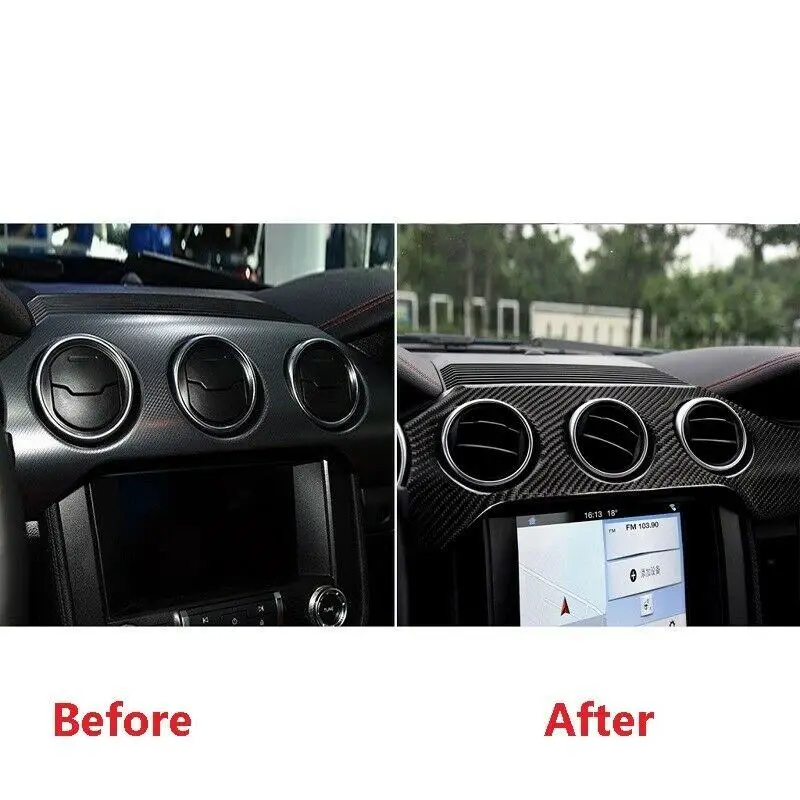 Car Parts Carbon Fiber Inner Car Dashboard Panel Trim Stickers For Ford Mustang
Car Parts Carbon Fiber Inner Car Dashboard Panel Trim Stickers For Ford Mustang
