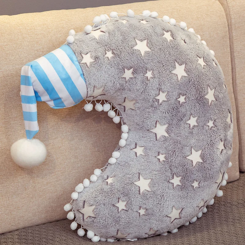 Kawaii Stuffed Toys Plush Sky Series Luminous Cloud Moon Star Pillow Soft Cushion For Children Baby Kids Toy Girl Gift Decor
Kawaii Stuffed Toys Plush Sky Series Luminous Cloud Moon Star Pillow Soft Cushion For Children Baby Kids Toy Girl Gift Decor