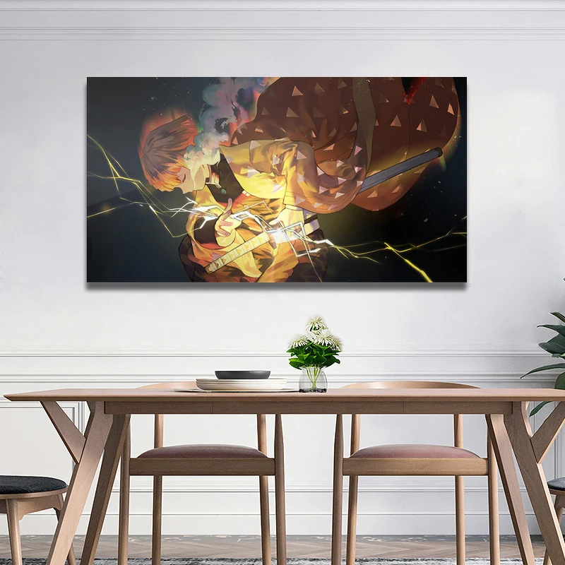 Demon Slayer Zenitsu Agatsuma Poster Wooden Frame Canvas Wall Art Decoration Prints Dorm Living Room Home Framed Decor Painting
Demon Slayer Zenitsu Agatsuma Poster Wooden Frame Canvas Wall Art Decoration Prints Dorm Living Room Home Framed Decor Painting