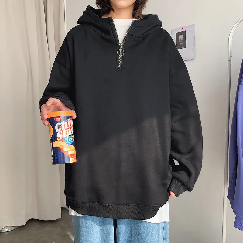 Осенне-зимняя мужская и женская однотонная толстовка на молнии с капюшоном свободная флисовая утепленная Спортивная Толстовка для мужчин ...
Осенне-зимняя мужская и женская однотонная толстовка на молнии с капюшоном свободная флисовая утепленная Спортивная Толстовка для мужчин ...