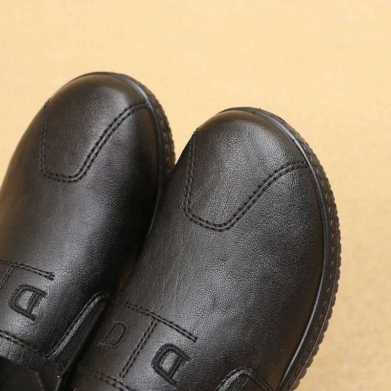 2021 Round Girls Black Genuine Leather Shoes Comfortable Anti-Odor Women Flats Shallow Non-Slip Woman Flats
2021 Round Girls Black Genuine Leather Shoes Comfortable Anti-Odor Women Flats Shallow Non-Slip Woman Flats