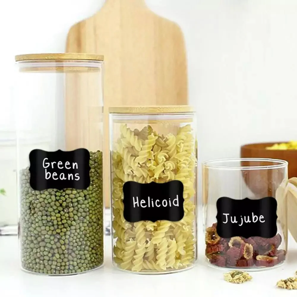 Reusable Chalkboard Stickers Removable Kitchen Sticker Labels Chalk Pen Waterproof Blackboard Tag For Jars And Kitchen Bottles
Reusable Chalkboard Stickers Removable Kitchen Sticker Labels Chalk Pen Waterproof Blackboard Tag For Jars And Kitchen Bottles