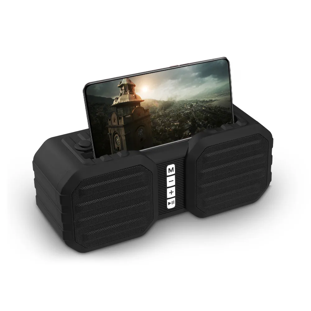 Cyboris Беспроводная портативная Hi-Fi многофункциональная Bluetooth-колонка с TWS и поддержкой TF/U-диска/Aux/телефонного кронштейна
Cyboris Беспроводная портативная Hi-Fi многофункциональная Bluetooth-колонка с TWS и поддержкой TF/U-диска/Aux/телефонного кронштейна