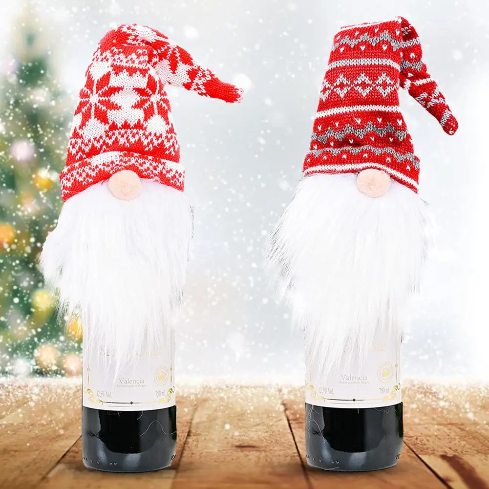 2022 Christmas Champagne Bottle Cover Gnome Faceless Wine Bottle Cover Party Dinner Table Decor Christmas Decorations For Home
2022 Christmas Champagne Bottle Cover Gnome Faceless Wine Bottle Cover Party Dinner Table Decor Christmas Decorations For Home