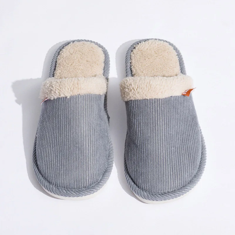 Female And Male Couple Slippers Women's Winter Plus Size Slippers Comfortable Home Shoes Men Stripes Plush Slippers Shoes
Female And Male Couple Slippers Women's Winter Plus Size Slippers Comfortable Home Shoes Men Stripes Plush Slippers Shoes