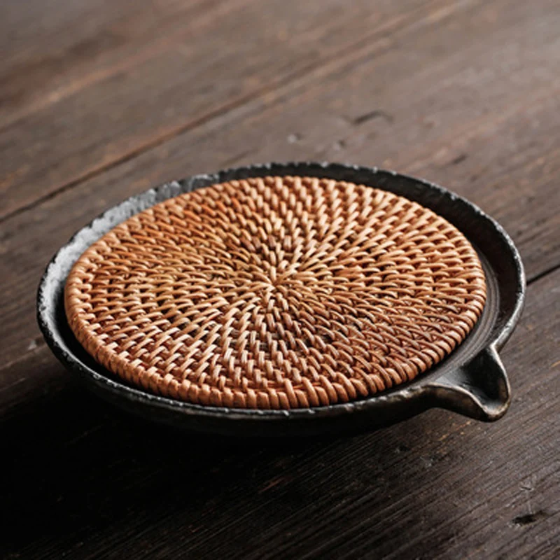 Rattan Mat Pot Bearing Large Circular Creative with Ceramic Water Handmade Tea Tray Kung Fu Teaware Set Accessories
Rattan Mat Pot Bearing Large Circular Creative with Ceramic Water Handmade Tea Tray Kung Fu Teaware Set Accessories