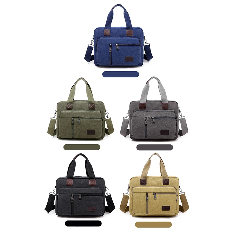 Men's Bag Casual Canvas Shoulder Bag Large Capacity Multi-pocket Handbag Messenger Bag Ladies Bolsa Feminina Sac Crossbody Bags
Men's Bag Casual Canvas Shoulder Bag Large Capacity Multi-pocket Handbag Messenger Bag Ladies Bolsa Feminina Sac Crossbody Bags