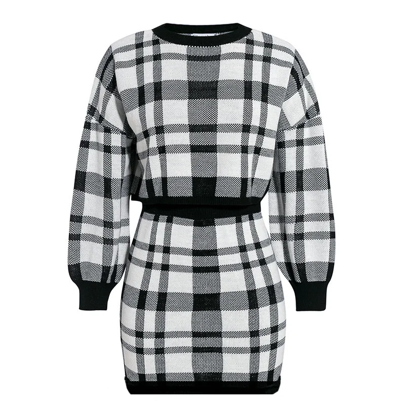 Spring 2021 New Plaid Pattern Women's Suit Long Sleeve Blouse Skirt Two Piece Set Women Women's Clothing
Spring 2021 New Plaid Pattern Women's Suit Long Sleeve Blouse Skirt Two Piece Set Women Women's Clothing