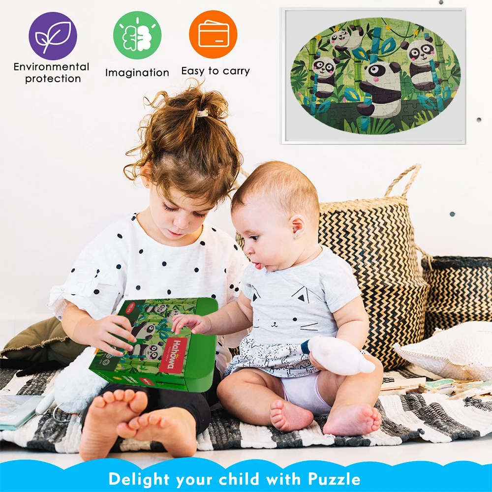 Hahowa Panda Puzzle Animal Irregular Cartoon Jigsaw Puzzle Flower High Difficulty Cute Plant Educational Toys Birthday Gifts
Hahowa Panda Puzzle Animal Irregular Cartoon Jigsaw Puzzle Flower High Difficulty Cute Plant Educational Toys Birthday Gifts