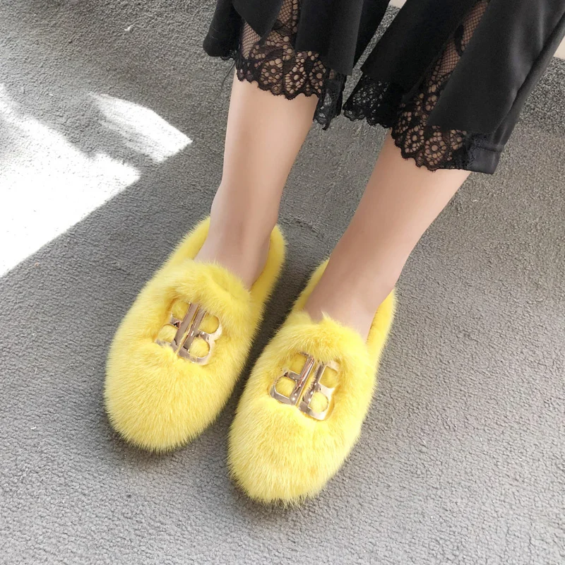 100% Mink Fur Slippers For Ladies Home Fluffy Slippers Comfortable Furry Summer Fur Flat Shoes Ladies Mules Fur Slippers
100% Mink Fur Slippers For Ladies Home Fluffy Slippers Comfortable Furry Summer Fur Flat Shoes Ladies Mules Fur Slippers