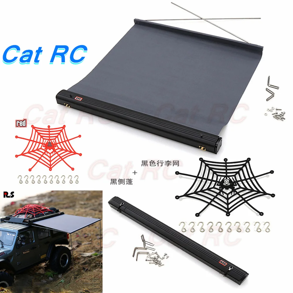 RC Car Simulation Side Awning Rooftop Tent Luggage Roof Rack Net For 1/10 RC Crawler TRX4 SCX10 TAMIYA ARRMA D90 1pcs
RC Car Simulation Side Awning Rooftop Tent Luggage Roof Rack Net For 1/10 RC Crawler TRX4 SCX10 TAMIYA ARRMA D90 1pcs