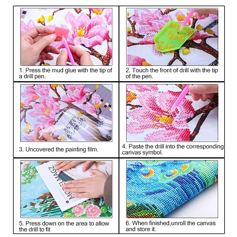 SenyuArt 5D DIY Rhinestone Diamond Painting Round Square Drill Picture Beauty Paint By Number Cross-stitch Kit Embroidery Mosaic
SenyuArt 5D DIY Rhinestone Diamond Painting Round Square Drill Picture Beauty Paint By Number Cross-stitch Kit Embroidery Mosaic