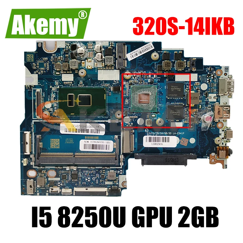 FRU 5B20Q23401 Mainboard For Lenovo 320S-14IKB 520S-14IKB laptop motherboard LA-E541P w/ CPU i5 8250U GPU 2GB tested 100% OK
FRU 5B20Q23401 Mainboard For Lenovo 320S-14IKB 520S-14IKB laptop motherboard LA-E541P w/ CPU i5 8250U GPU 2GB tested 100% OK