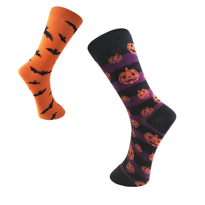 1 Pair Fashion Bats Pumpkin Cartoon Cotton Socks For Women Men Halloween Cosplay Unisex Knee-High Socks Spring Autumn Crew Socks
1 Pair Fashion Bats Pumpkin Cartoon Cotton Socks For Women Men Halloween Cosplay Unisex Knee-High Socks Spring Autumn Crew Socks