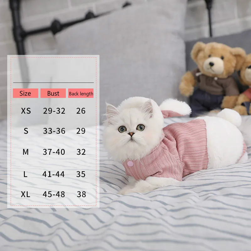 2021 best selling new lovely cat clothes autumn and winter pet cat lovely four leg sweet winter clothes
2021 best selling new lovely cat clothes autumn and winter pet cat lovely four leg sweet winter clothes